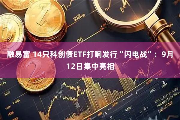 融易富 14只科创债ETF打响发行“闪电战”：9月12日集中亮相