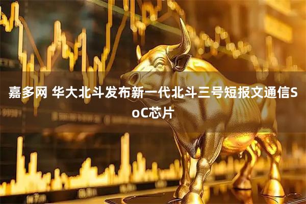 嘉多网 华大北斗发布新一代北斗三号短报文通信SoC芯片